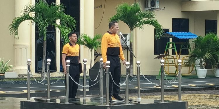 Dirlantas Polda Bengkulu Tekankan Pentingnya Kesehatan Jasmani dan Rohani bagi Personel Polda Bengkulu