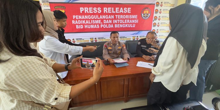 Lewat Press Release, Polda Bengkulu Dorong Sinergi Pers dan Polri Ciptakan Ruang Publik yang Toleran