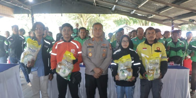 Kapolda Bengkulu Dinobatkan sebagai Bapak Ojol Bengkulu, Ajak Driver Online Jaga Keamanan dan Kebersamaan