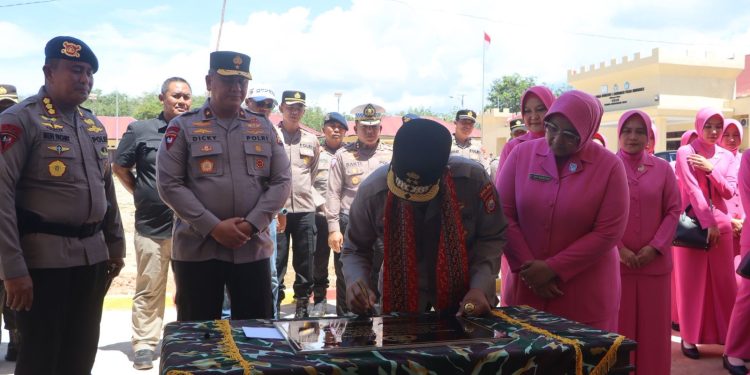Kapolda Bengkulu Resmikan Barak Siaga Brimob Batalyon C Bengkulu Utara, Wujud Penguatan Kesiapsiagaan Personel