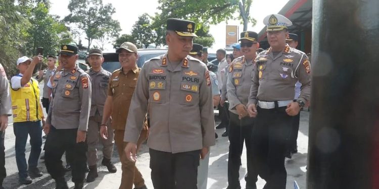 Kapolda Bengkulu Tinjau Jalur Liku 9, Pastikan Kesiapan Operasi Lilin Nala 2025