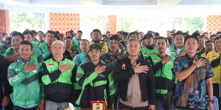 Momen Bersejarah, Kapolda Bengkulu Dinobatkan sebagai Bapak Ojol Provinsi Bengkulu