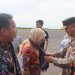 Wakapolda Bengkulu dan Forkompinda Sambut Menteri BKKBN RI di Bandara Fatmawati