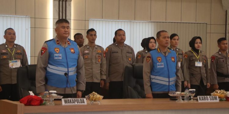 Wakapolda Bengkulu Pimpin Pengambilan Sumpah dan Penandatanganan Pakta Integritas Seleksi Dikbangum TA 2026