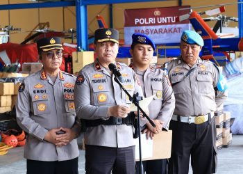 Ratusan Personel Brimob, Samapta, Medis, dan K9 Dikerahkan Polri Perkuat Penanganan Bencana