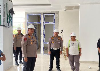 Wakapolda Bengkulu Tinjau Progres Gedung Pelayanan BPKB Baru di Bentiring
