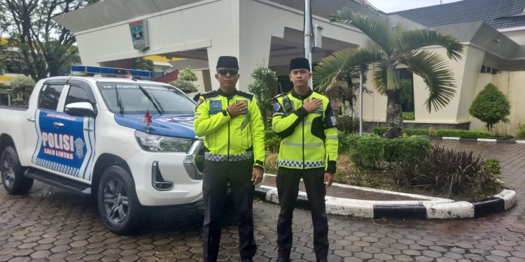 Kisah Personel Polda Bengkulu dalam Misi Bantuan Bencana Kawal 100 Ambulans dan Logistik