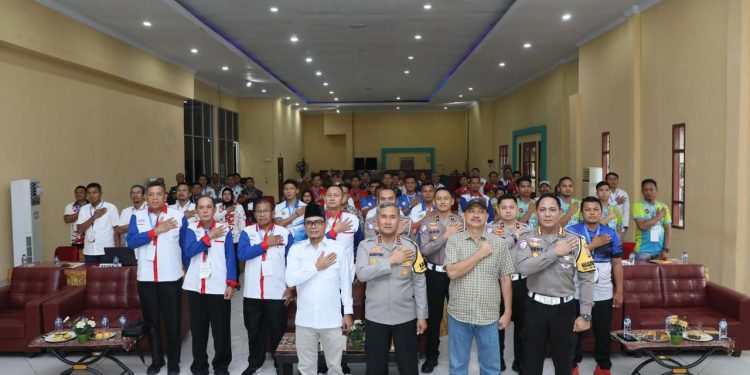 Dukungan Polda Bengkulu untuk Kemajuan Olahraga, Kapolda Buka Rakerda PBVSI 2025