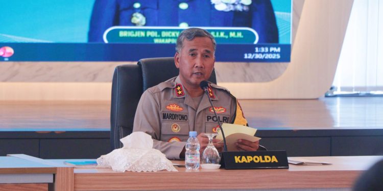 Rilis Akhir Tahun 2025, Polda Bengkulu Perkuat Sinergi dan Program Sosial Berkelanjutan