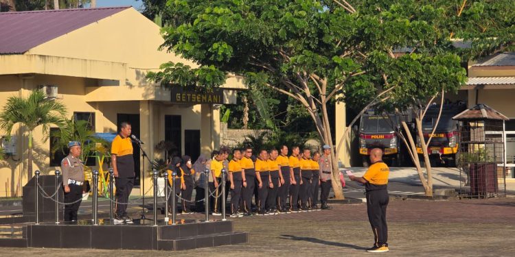 Kabid Propam Polda Bengkulu Pimpin Apel Olahraga, Tekankan Disiplin dan Keteladanan Personel