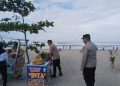 Polisi Pantau Aktivitas Wisatawan di Pantai Panjang, Situasi Aman dan Kondusif