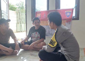 Tampung Keluhan Warga, Polsek Sukaraja Gelar Jumat Curhat di Desa Kayu Arang
