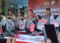 Konferensi Pers Kasus 3C, Polda Bengkulu Ungkap Ratusan Kasus Curat, Curas, dan Curanmor