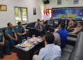 Disambut Danlanal Bengkulu, Kapolda Bengkulu Jalin Silaturahmi dan Santap Siang Bersama