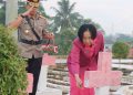Jelang Hari Bhayangkara ke-80, Kapolda Bengkulu Pimpin Ziarah Rombongan di TMP Balai Buntar
