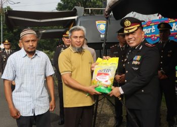 Polres Kepahiang Salurkan Bantuan Sosial kepada Masyarakat dalam Rangka Hari Bhayangkara ke-80