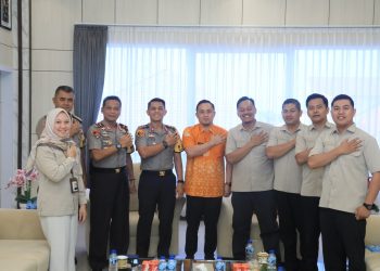 Kapolda Bengkulu Terima Audiensi Kepala Perwakilan Ombudsman RI Provinsi Bengkulu
