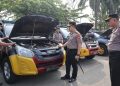 POLRES BENGKULU SELATAN GELAR PEMERIKSAAN KENDARAAN DINAS R2 DAN R4, PASTIKAN SIAP OPERASIONAL