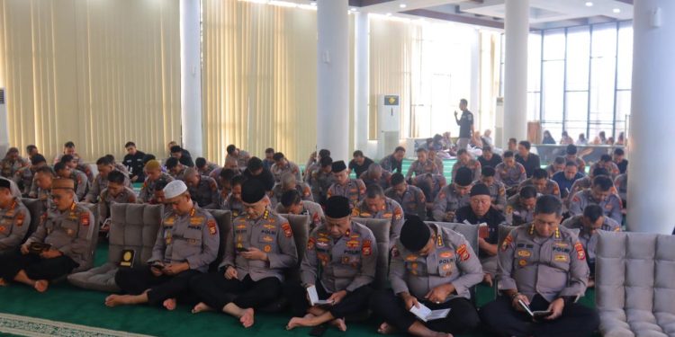 Polda Bengkulu Gelar Pembinaan Rohani dan Mental Lintas Agama Secara Daring