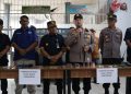 POLRES BENGKULU SELATAN LAKSANAKAN PENGAMANAN RAZIA DAN TES URINE DI RUTAN KELAS IIB MANNA
