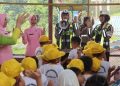 Polisi Sahabat Anak, Satlantas Polres Kepahiang Ajak Siswa TK Kemala Bhayangkari Belajar Sambil Bermain
