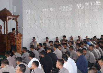 Binrohtal Rutin di Bulan Maulid, Polda Bengkulu Siap Teladani Karakter Nabi Muhammad Saw