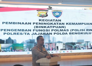 Dirbinmas Polda Bengkulu Buka Binkatpuan Polisi RW, Perkuat Polmas Hingga ke RW