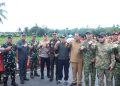 Kapolda Bengkulu Hadiri Kegiatan Penerjunan Taktis dan Free Fall Latihan Kopassus di Jembatan Layang Danau Dendam