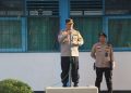 Wakapolda Bengkulu Menjadi Pembina Upacara Bendera di SMAN 2 Kota Bengkulu