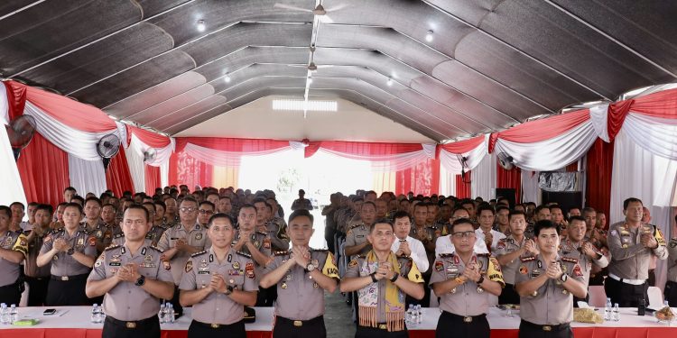 Kapolda Bengkulu Laksanakan Kunker di Polres Bengkulu Tengah,Tekankan Profesionalisme dan Hindari Pelanggaran Personel