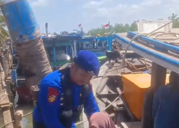Ditpolairud Polda Bengkulu Patroli Perairan Teluk Sepang, Imbau Nelayan dan Masyarakat Utamakan Keselamatan
