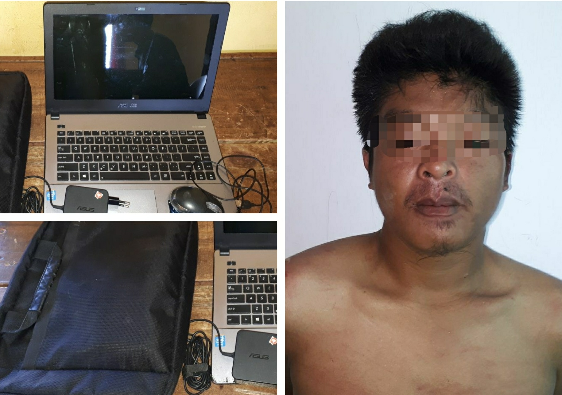 Mencuri Laptop, Mantan Satpol PP Diamankan Polsek Selebar