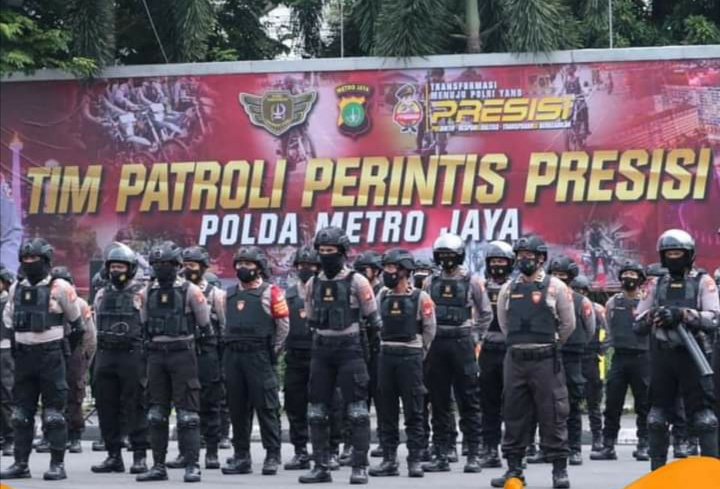 Kapolri Jenderal Listyo Sigit Prabowo Resmikan Tim Patroli Perintis Presisi di Mapolda Metro Jaya
