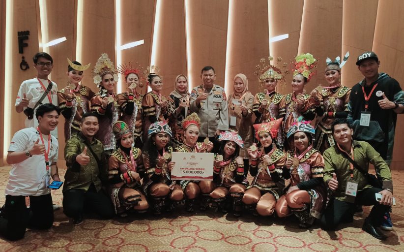 Polda Bengkulu Raih Juara Kategori Tim Paling Serasi Dalam Festival Nusantara Gemilang