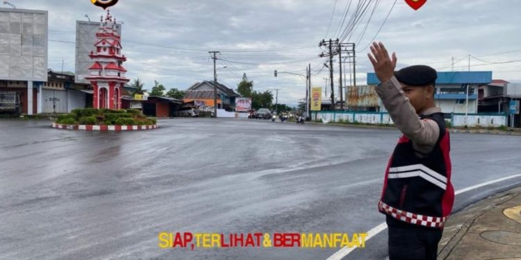 Wujud Nyata Commander Wish, Polda BengkuluLaksanakan Pengaturan Lalin