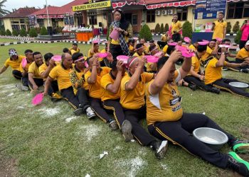 Semarak HUT Ke-81 Kemerdekaan RI, Polres Mukomuko Gelar Berbagai Perlombaan