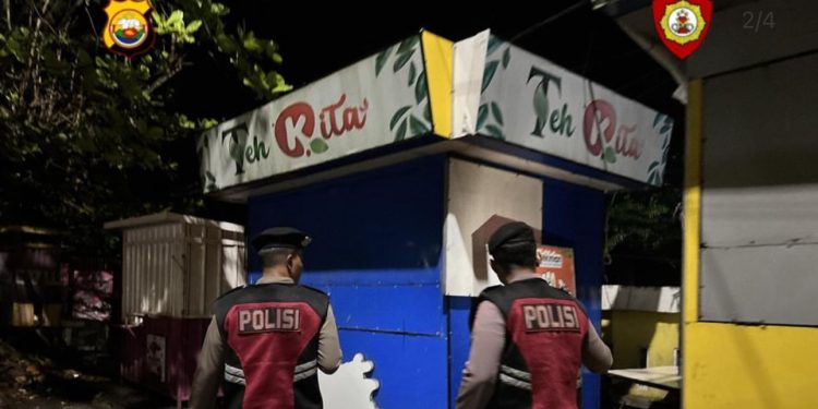 Ditsamapta Polda Bengkulu Gelar Patroli Malam Untuk Antisipasi Gangguan Kamtibmas