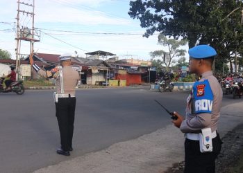 Bidpropam Polda Bengkulu Melaksanakan Pengawasan Personel Dalam Kegiatan Commender Wish