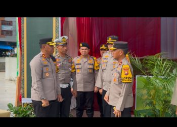 Memastikan Kondisi Kondusif Kapolda Bengkulu Meninjau Langsung Beberapa Pos Pengamanan Provinsi Bengkulu