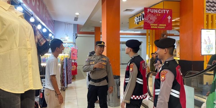 Operasi Lilin Nala 2025, Polri Perketat Pengamanan di Kawasan Mega Mall Bengkulu