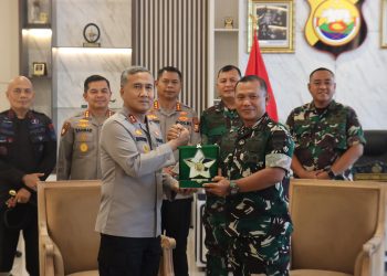 Kapolda Bengkulu Terima Silaturahmi dari Komandan Korem 041/Garuda Emas