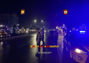 Patroli Malam Dit Samapta Polda Bengkulu Ciptakan Rasa Aman di Malam Akhir Pekan