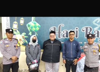 Personel Polsek Sindang Klingi Lakukan Patroli Pengawalan Demi Ciptkan Situasi Kondusif