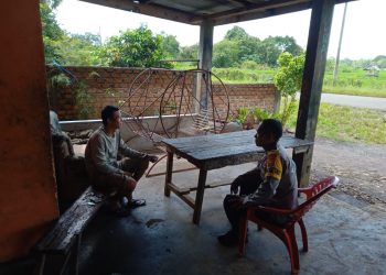 Dalam Rangka Meningkatkan  Pelayanan Personel Polsek Kota Padang Laksanakan Sosialisasi Pekarangan Pangan Bergizi Di Sekitar Rumah