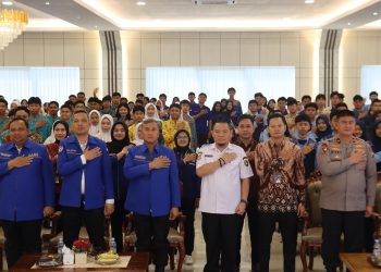 Pengukuhan Kapolda Bengkulu Sebagai Ketua Dewan Pembina Satgas Anti Narkoba Sekolah (SANS) Provinsi Bengkulu