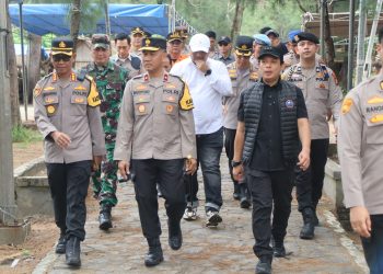Kapolda Bengkulu Tinjau Pos Pengamanan di Kota Bengkulu, Pastikan Kesiapan Personel