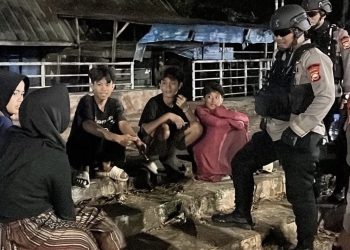 Hadir di Tengah Masyarakat, Satuan Brimob Polda Bengkulu Perkuat Pengamanan Ramadan