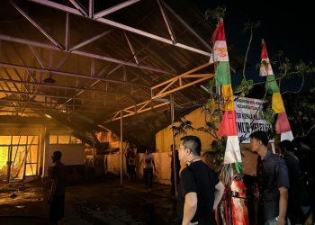 Respon Cepat, Polresta Bengkulu Datangi TKP Kebakaran, Pastikan Pengamanan dan Penanganan Berjalan Baik