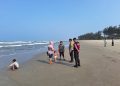 Antisipasi Gangguan Kamtibmas dan Kejadian Tenggelam, Polresta Bengkulu Imbau Wisatawan Pantai Panjang