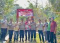 PERESMIAN JEMBATAN MERAH PUTIH PRESISI, POLRES BENGKULU SELATAN PERKUAT AKSES DAN KEDekatan DENGAN MASYARAKAT